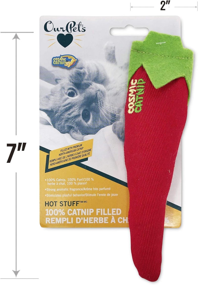 Our Pets Cosmic Catnip Filled Chili Cat Toy for Cats - Image 4